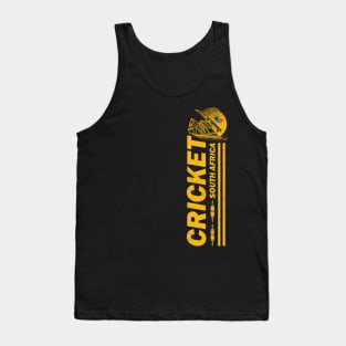 South Africa Cricket Memorabilia SA Flag Tank Top